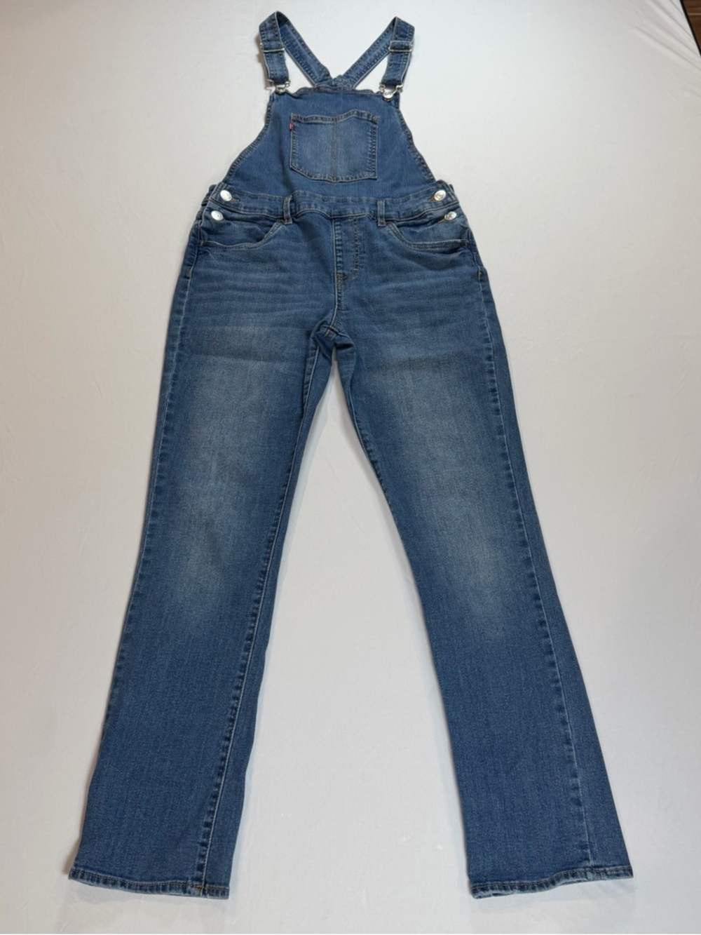 Levi’s Overall Girl’s Denim Overalls in Medium Blue Wash‎ 16 REG